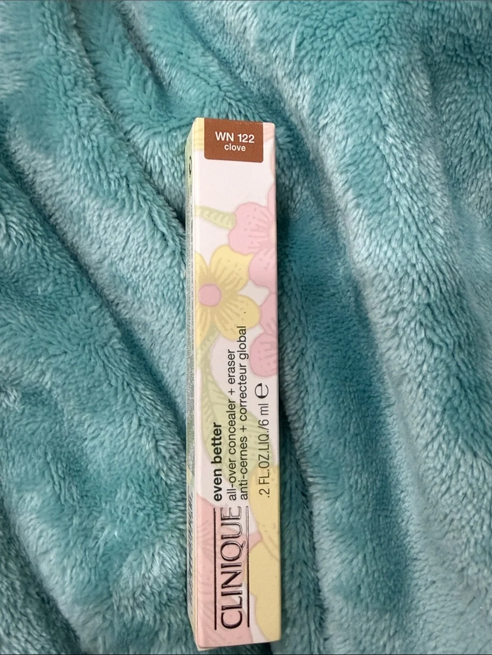 Clinique Even Better All-Over Concealer + Eraser — WN 122 Clove (Warm Brown)